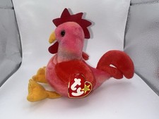 TY Beanie Baby - DOODLE the Rooster (4th Gen hang tag) (6 inch)