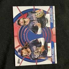 Topps 2025 Dynamic Duos James Wood Dylan Crews #DD-6 Nationals Baseball Card