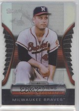 2012 Topps Moments Die-Cut Golden Giveaway Contest Eddie Mathews HOF 2t4