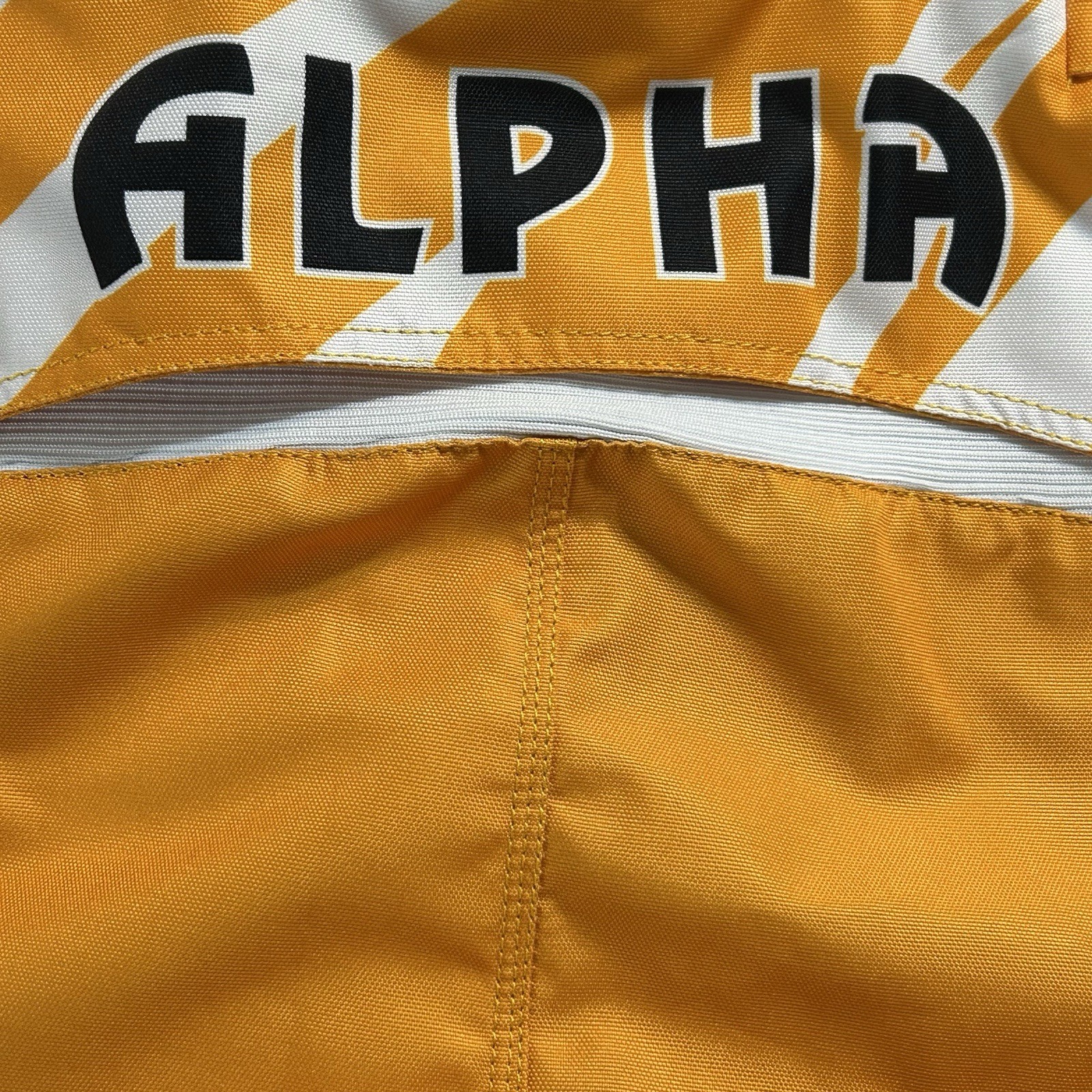 Alpha Cycle Gear Pants Mens 32 Waist Padded Orange Racing Motorcycle Moto - New