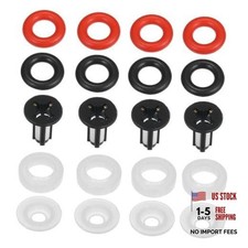 Fuel Injector O Rings Seals with Micro Filters Fuel Injector Repair Kit for