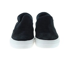 Steve Madden Shoes Women  s 9.5 M Gills Slip On Sneakers Black Leather Casual Low