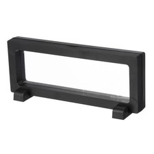 3D Floating Display Case, Coin Display Holder Case Black, 7x2.8  