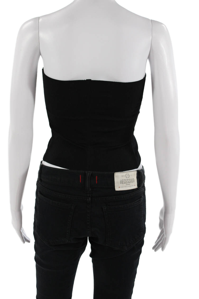 Bumpsuit Womens Solid Stretch Postpartum Belly Ba… - image 3