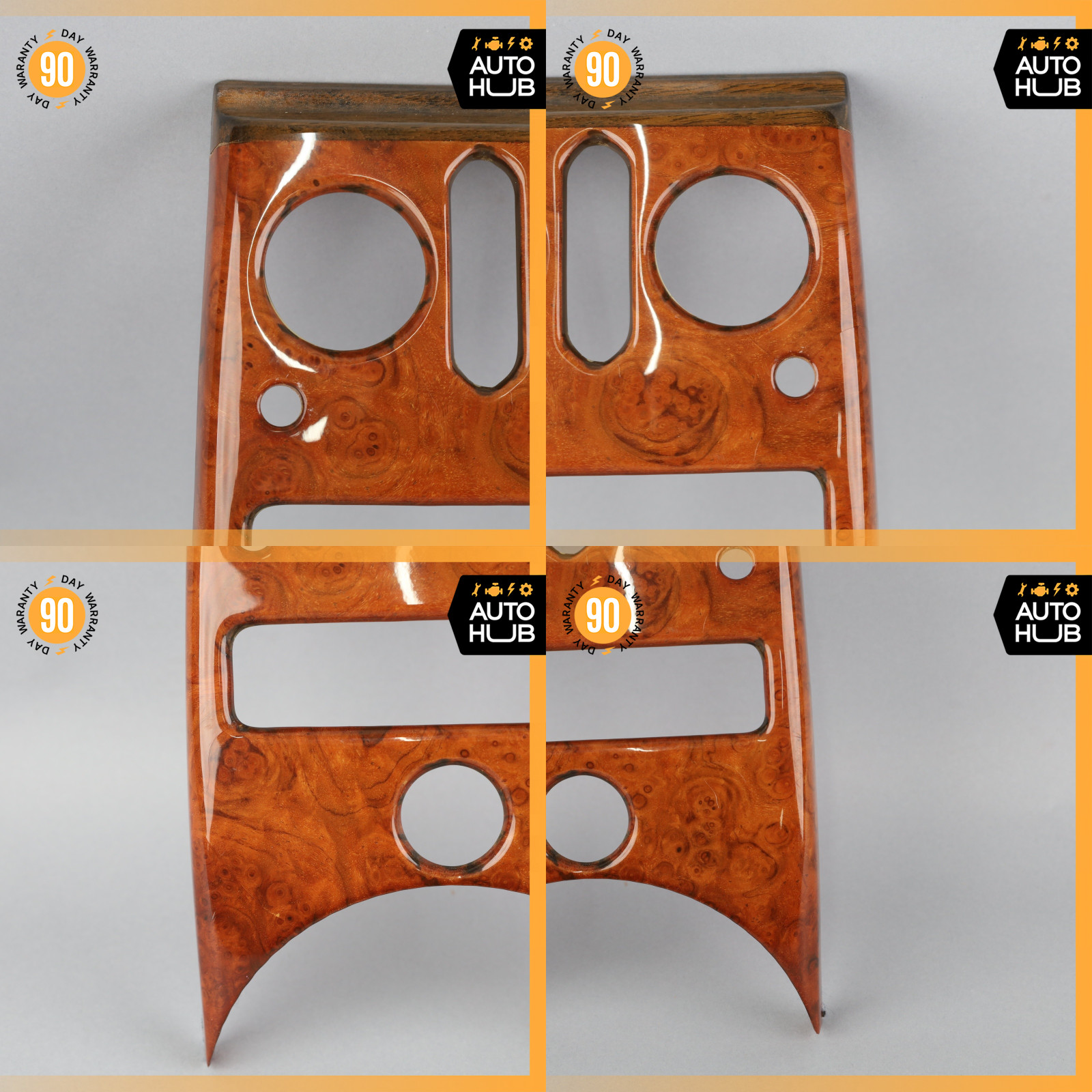 99-04 Bentley Arnage Dashboard Center Console Panel Trim Set Wood OEM 42k