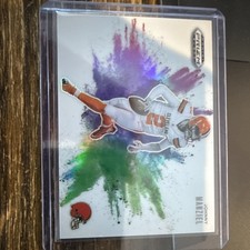 Panini Prizm Black Football Johnny Manziel Cleveland Browns 2025 COLOR BLAST