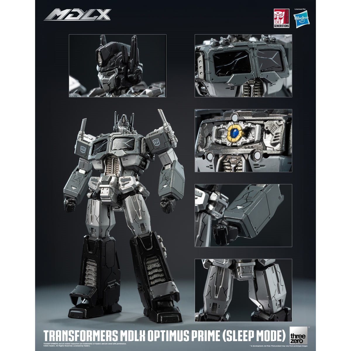 Transformers Optimus Prime Sleep Mode MDLX Action Figure-Ships Fast & From USA!