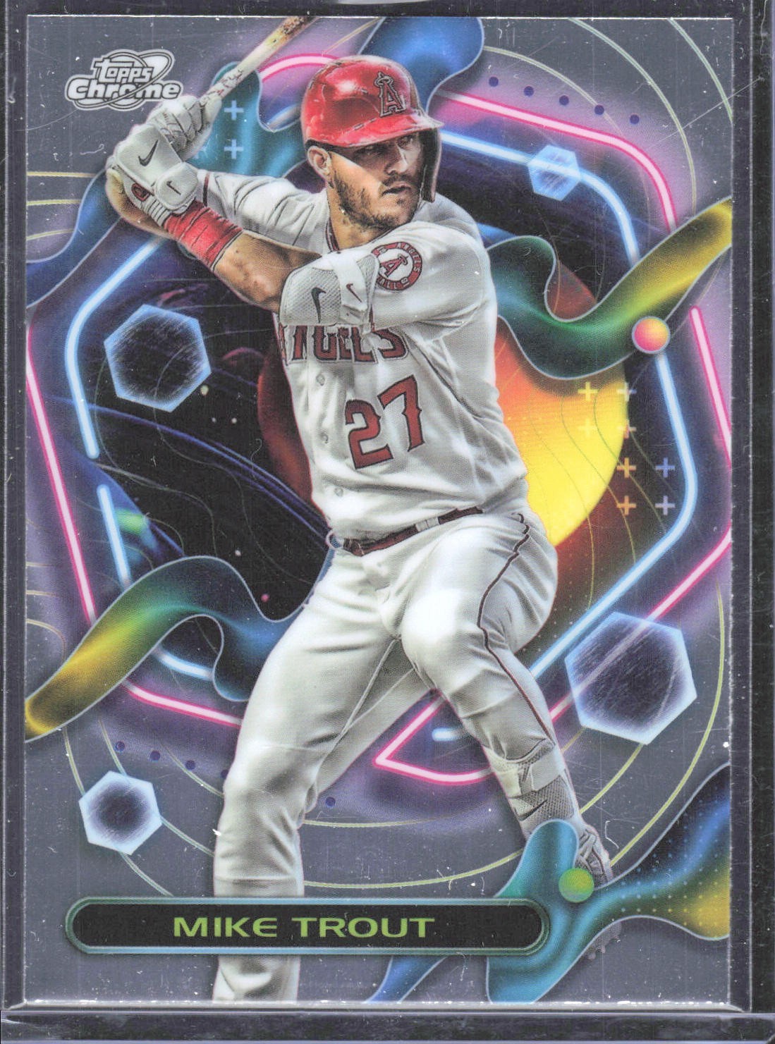 2023 Topps Cosmic Chrome - Mike Trout #129