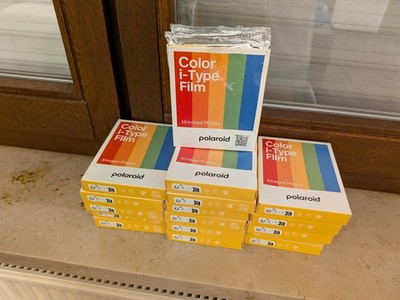 Polaroid Color i-Type Sofortbild-Film 8 Color Instant Photos