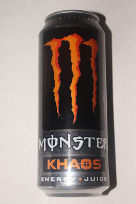 Monster Khaos Energy+Juice 2012/2014 DE SKU 0611 500ml Leer Alt Sammler Selten