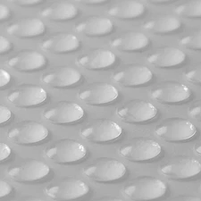 Self-Adhesive Clear Rubber Feet Tiny Bumpons 0.25" in Diameter x 0.079" Height P