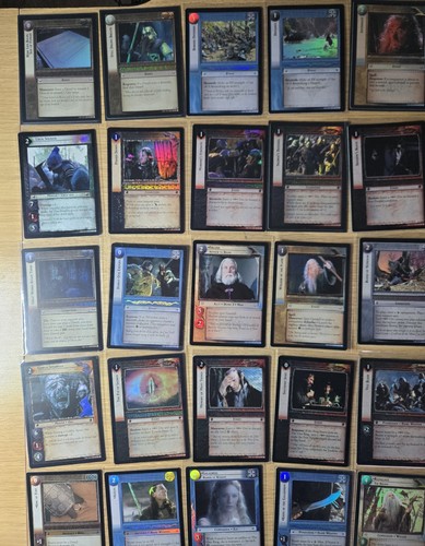 LOTR TCG 54 Card Foil Lot, 17/26 9R+, No Duplicates - Picture 5 of 7