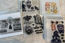 CLOSE TO MY HEART RETIRED STAMP SETS  some new  some used -Multiples Discount 