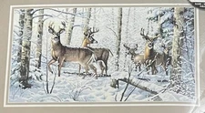 Dimensions Gold Collectio0n Cross Stitch Kit WOODLAND WINTER 18"x10" Deer Snow