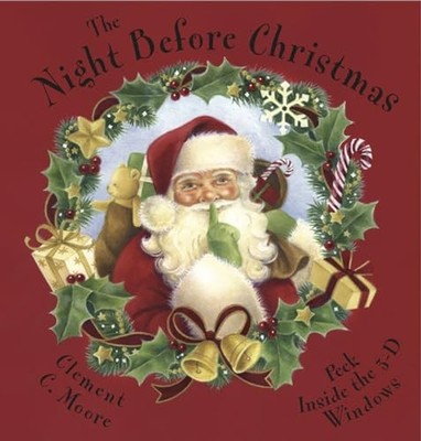 Die Nacht vor Weihnachten: Blick in die 3D-Fenster von Clement C. Moore...