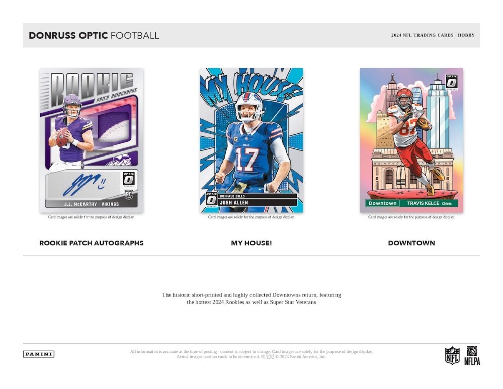 2024 Panini Donruss Optic Football Hobby Box 746134169472| eBay