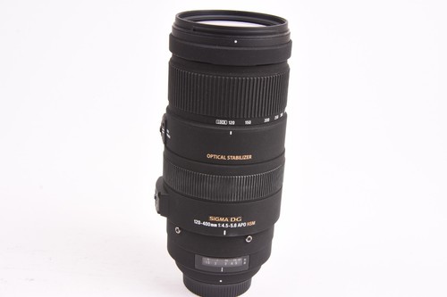 Sigma DG 120-400mm f/4.5-5.6 Telephoto Zoom Camera Lens For Nikon AFS #T-28101
