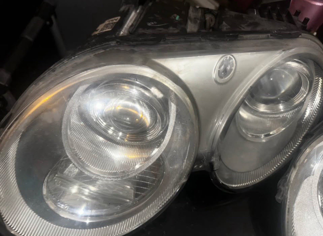 Bentley Continental Headlights Front Lights Set Left and Right 2005-2012 3W Used