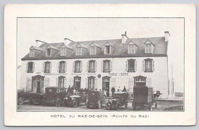 Hotel du Raz-de-Sein Pointe du Raz France Vintage Cars 1920s