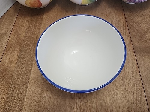 Set of 4 Artist's Touch Orchard Jubilee Ceramic Cereal Bowls 5-1/4" Wide - Picture 2 of 11