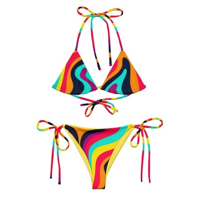 Unique Pattern String Bikini
