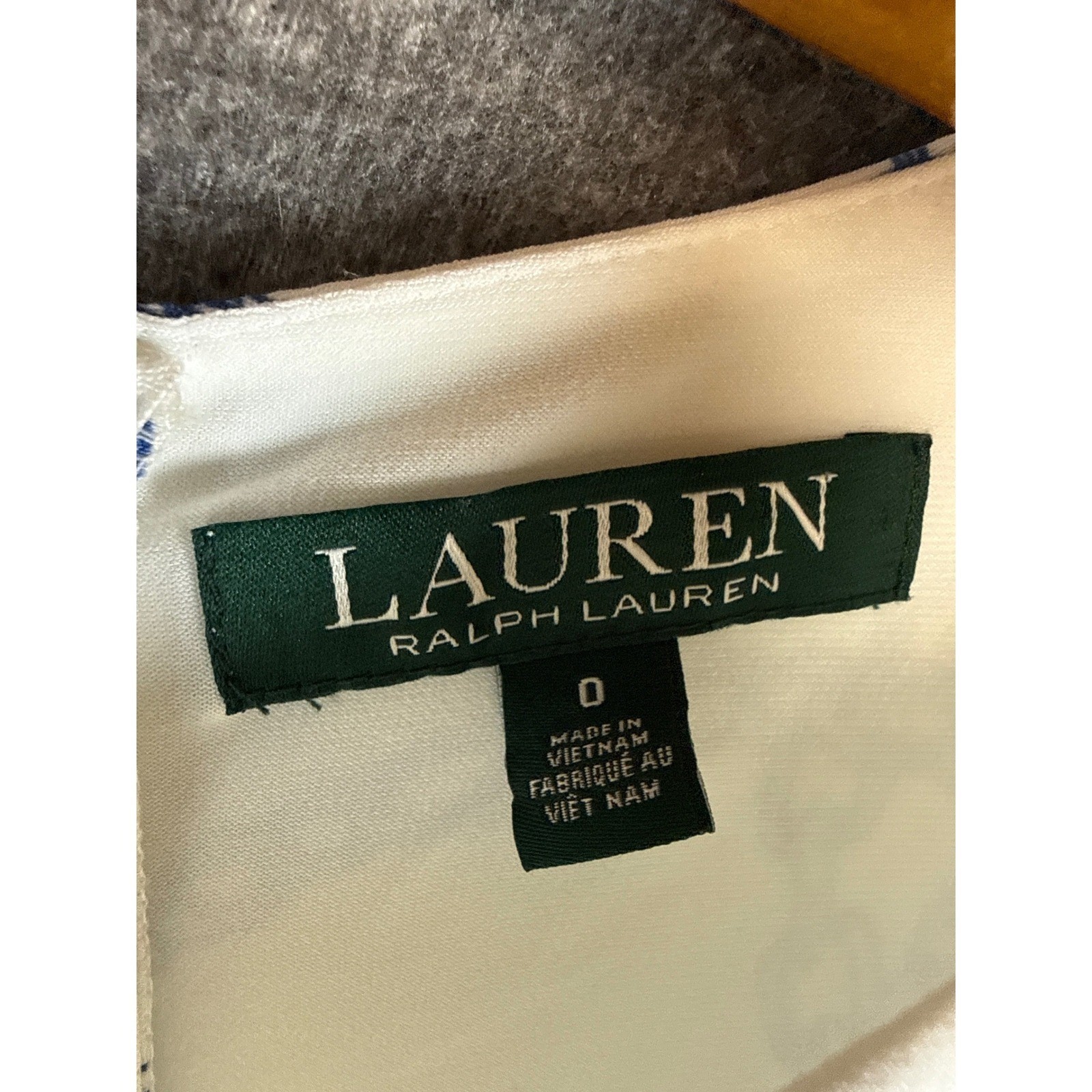 NWT Lauren Ralph Lauren Nautical Print Sleeveless Wide Leg Jumpsuit Women Size 0 thumbnail 7