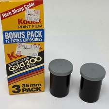 Vintage Kodak Kodacolor Gold 200 Film 35mm 2x - Exposures Kmart New Old