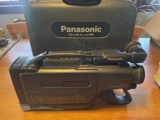 Vintage Panasonic PV-950 OmniMovie VHS Camcorder with Hard Case untested 