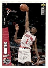 1996 Lindsey Hunter Upper Deck NBA # 49 card
