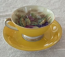 Hinode China VINTAGE Teacup & Saucer Made in Occupied Japan EXCELLENT CONDITION!