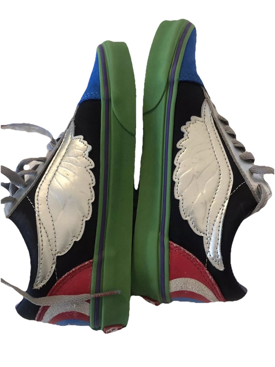 Vans Marvel Avengers Old Skool Superhero Wings Shoes Mens Size 5.5 Womens 7