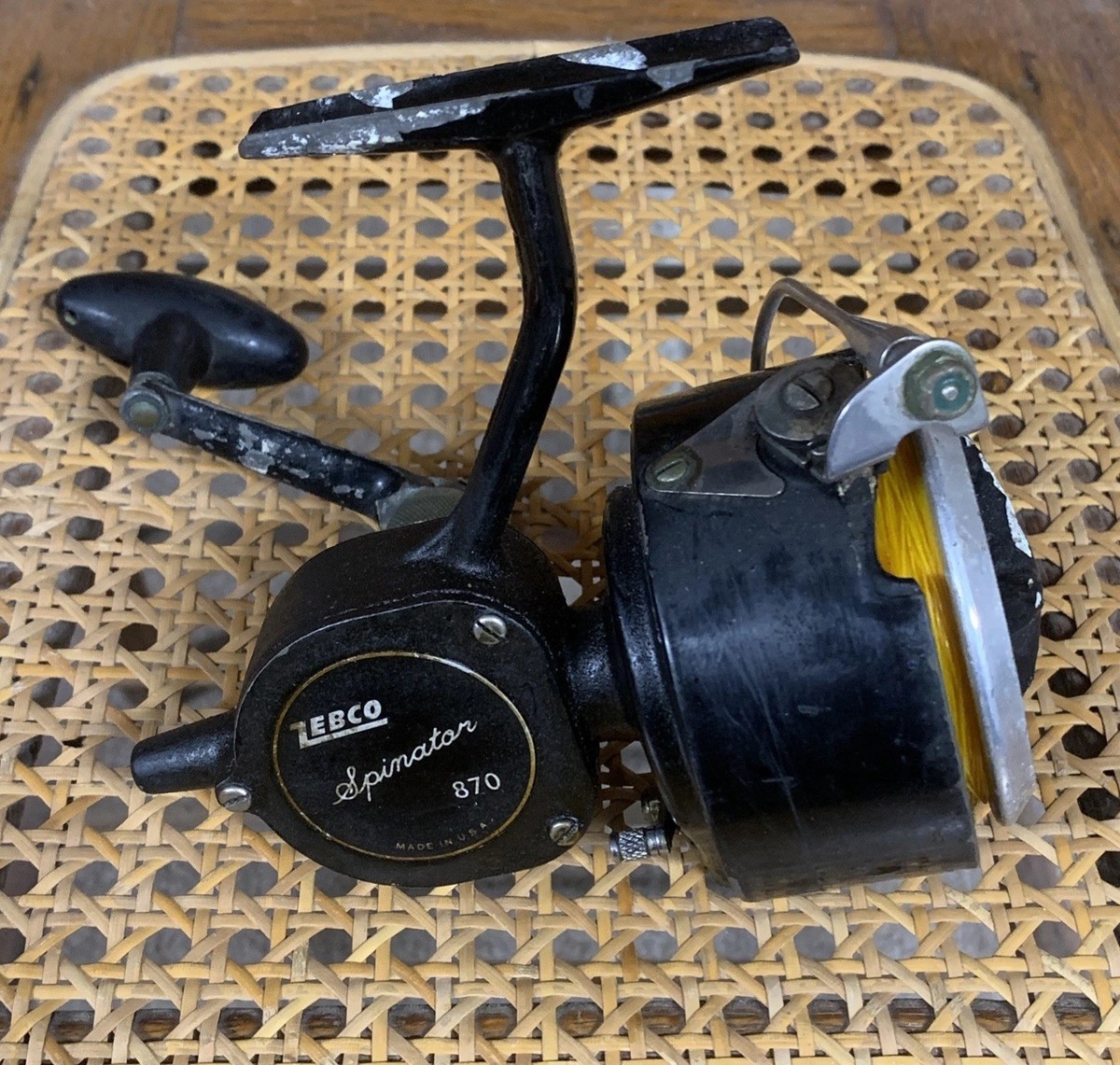 ZEBCO SPINATOR 870 Spinning Reel, Vintage Fishing Tackle | eBay
