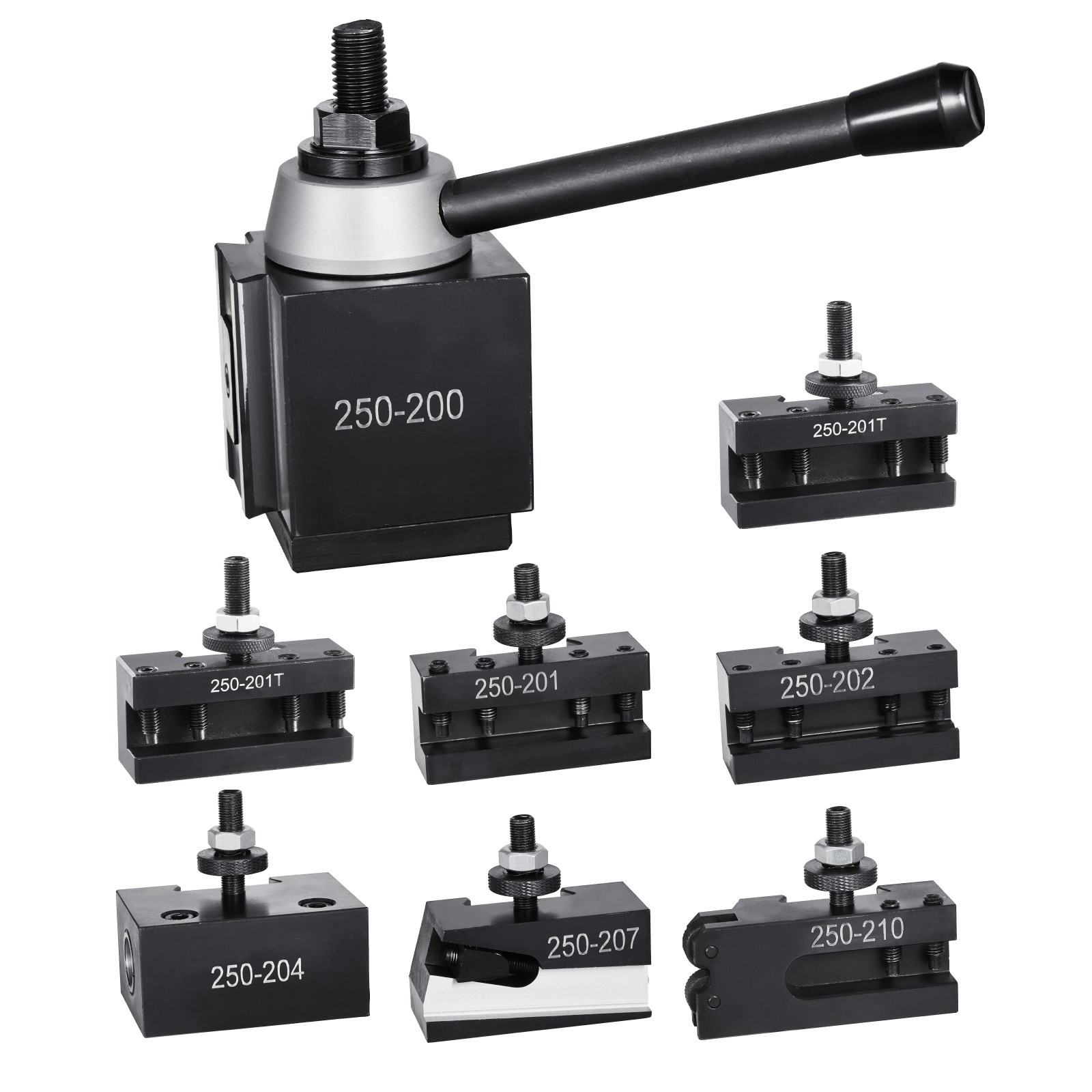 Uimoso Set 8 Pezzi Torretta Cambio Rapido per Minitorni 254-381 mm