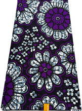 Polyester High Quality Design - Purple Gray White Dark Blue Black