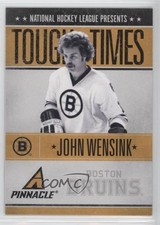 2010-11 Panini Pinnacle Tough Times John Wensink #JW 8tn