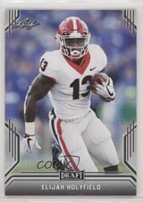 2019 Leaf Draft Elijah Holyfield #29 ks3