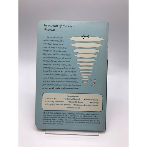 Old Buzzard's Soaring Book Dave Thornburg RC Sailplane Fliers Thermal Guide 1993 - Picture 2 of 8