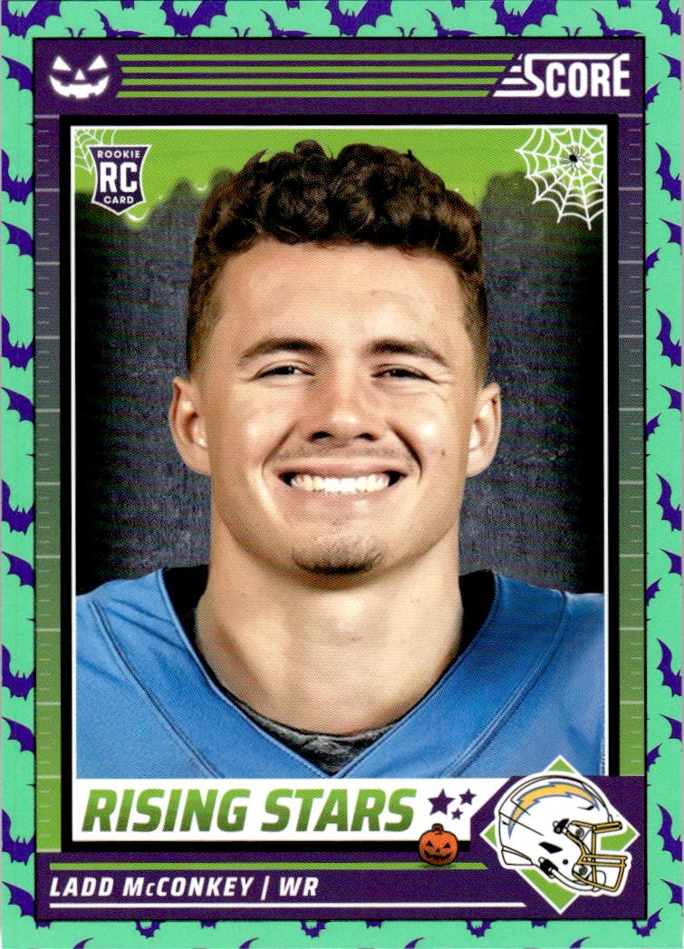 2024 Score-A-Treat #34 Ladd McConkey A-Treat - Rising Stars Green Bats
