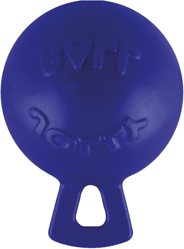 Tug-N-Toss strapazierfähiger Hundespielzeug Ball mit Griff, 4,5 Zoll/klein, rot - Bild 8 von 12