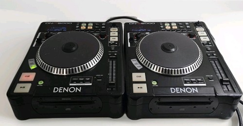 PAAR DENON DN-S5000 Digital Plattenspieler CDJ Tischplatte DJ CD MP3 Aktivplatte