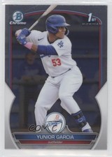 2023 Bowman Chrome Prospects Yunior Garcia #BCP-142 0il7