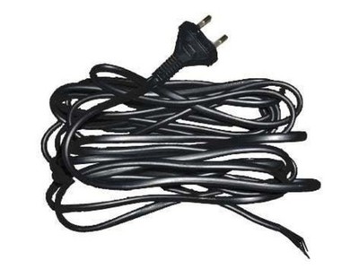 Kabel Mit ZAMEL Stecker, 5 M, 250 V, Schwarz