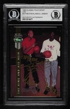 1992 Classic Four Sport Draft Pick Collection Gold Kareem Abdul-Jabbar Auto 3c7