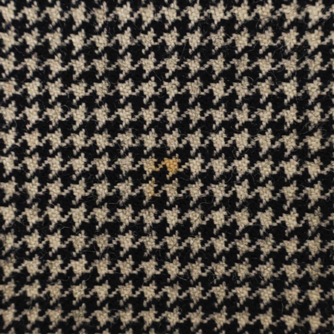 Ralph Lauren Wool Houndstooth Tailored Jacket Black/Off-White Size 11 RL0226642 thumbnail 9
