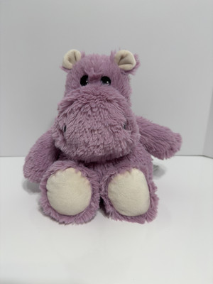 Warmies Microwavable Hippo; Comfort Plush Animal; this product is used but clean