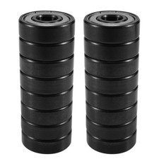 16Pcs Ceramic 608 Bearings 8X22X7mm ABEC-11 6 White ZrO2 Balls Skateboard7548