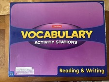 New Lakeshore Vocabulary Activity Stations Grades 1 To 3 retails 47.95