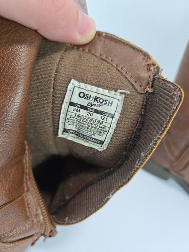 Oshkosh Kleinkind Reitstiefel braun 5M - Bild 4 von 6