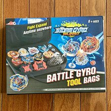 Storm Gyro Burst Battle Gyro Tool Bags Spinning Top Set Case, Ages 4-7