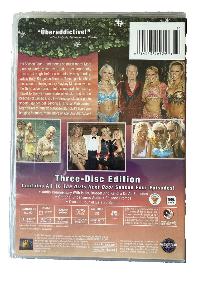 The Girls Next Door - Season 4 (DVD, 2009, 3-Disc Set, Checkpoint